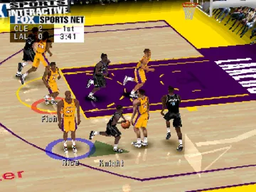 NBA Basketball 2000 (US) screen shot game playing